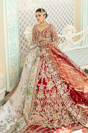 Latest Red Pakistani Lehenga for Bride