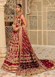 Latest Royal Bridal Red Lehenga Kameez Dress Pakistani