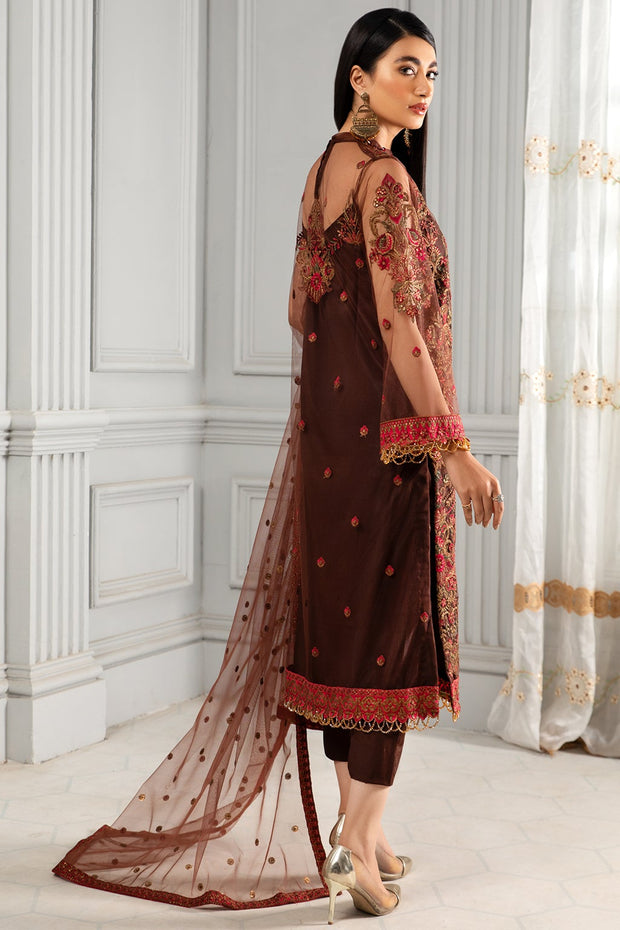 Latest Salwar Kameez Online USA in Brown Shade Latest