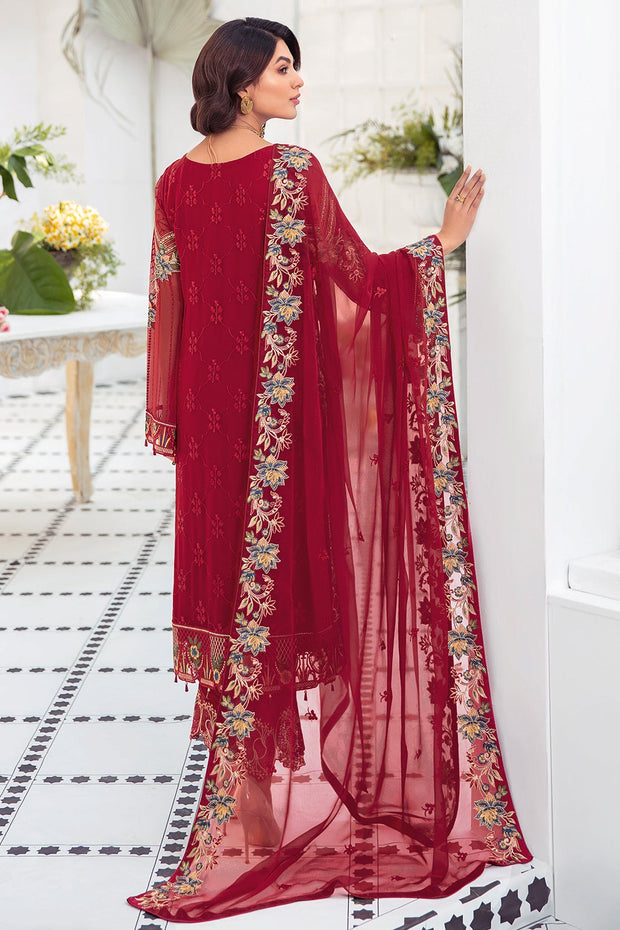 Latest Salwar Kameez USA Online in Red Color 2022