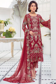 Latest Salwar Kameez USA Online in Red Color Online