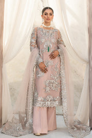 Latest Tea Pink Kameez Trouser Dupatta Pakistani Eid Dress