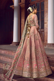 Latest Tissue Lehenga Choli Bridal Dress Pakistani
