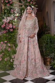 Latest Walima Long Maxi in Pink Color