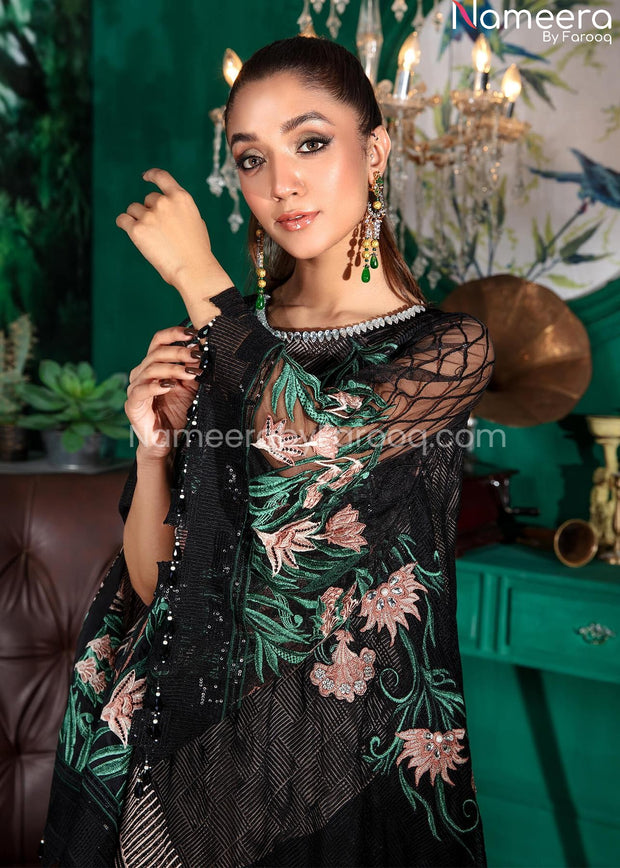 Latest Wedding Shirt Trouser in Black Color Dress Online
