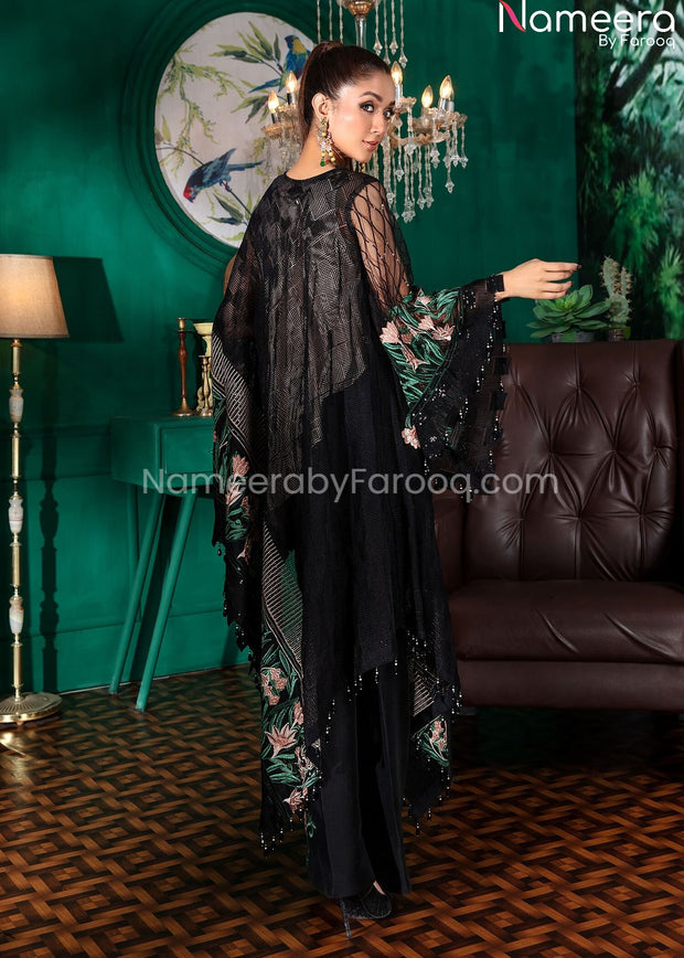 Latest Wedding Shirt Trouser in Black Color Dress