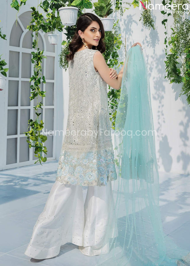 Latest Wedding Shirt with Palazzo Dress Online 2022