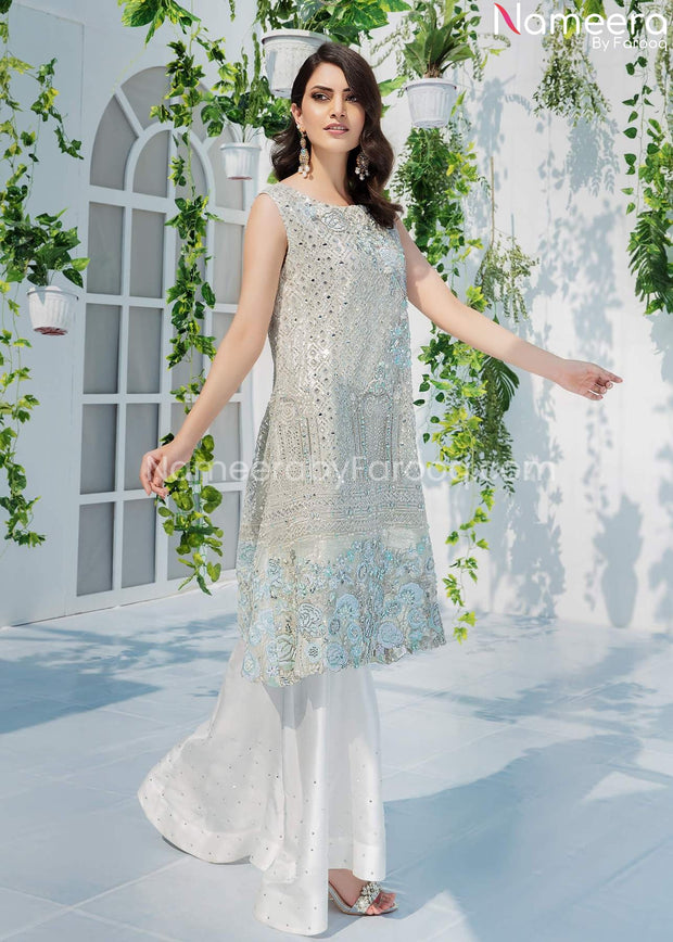 Latest Wedding Shirt with Palazzo Dress Online