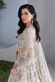 Latest White Lehenga Choli Dupatta Pakistani Bridal Dress