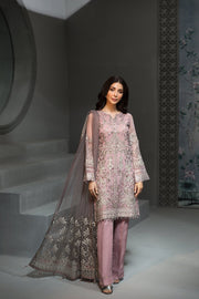 Pakistani Chiffon Party Dress in Elegant Design Front Look