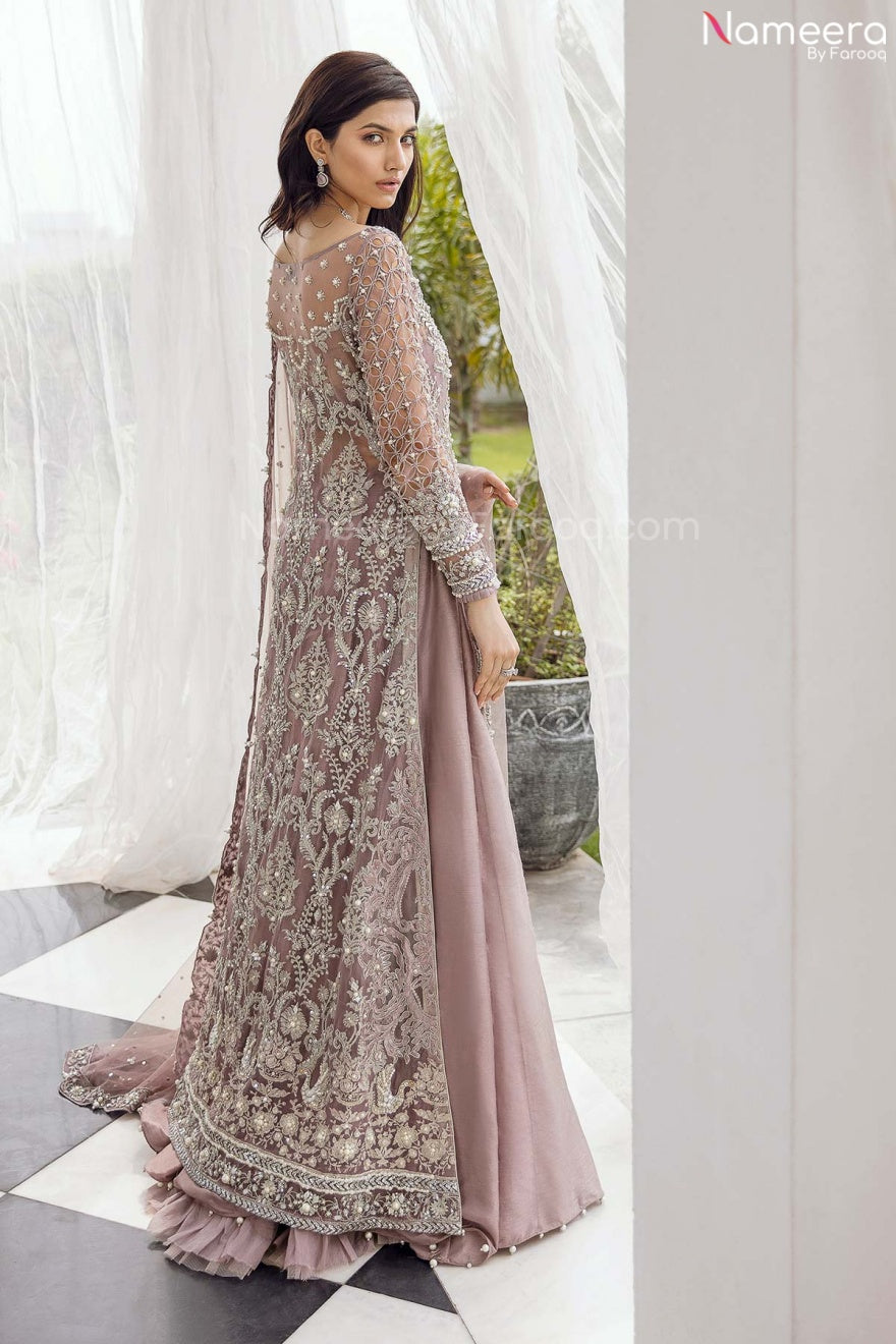  Lavender Lehenga Gown
