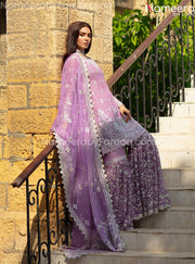 Lavender Pakistani Dress