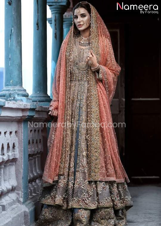 Lavish Pakistani Bridal Frock