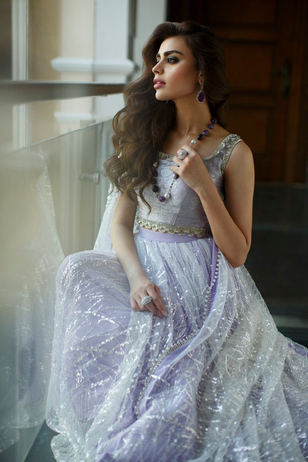 Lehenga Choli Style Pakistani Bridal Dress for Walima Day