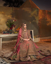 Lehenga Kameez Dupatta Pakistani Bridal Dress