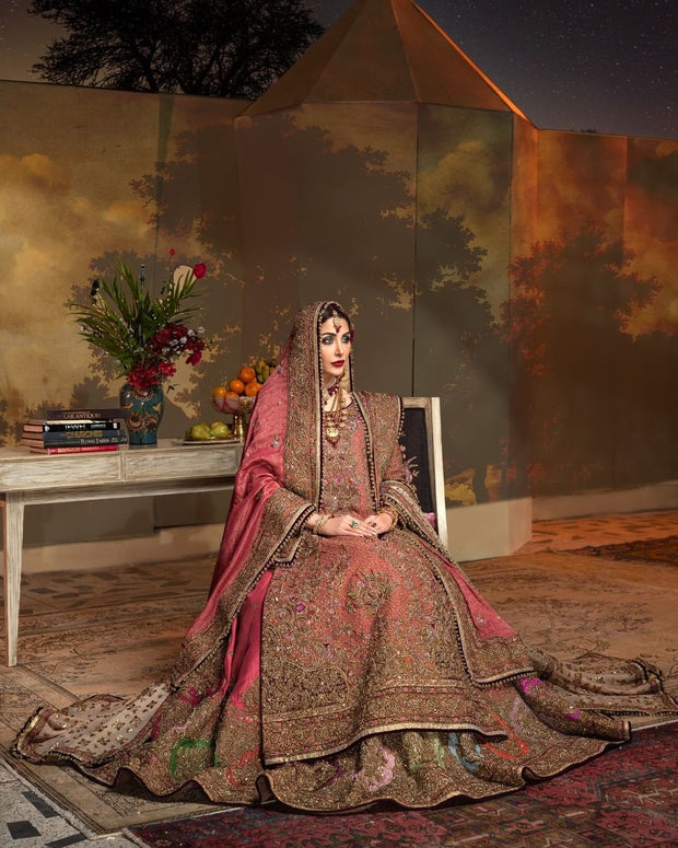 Lehenga Kameez Dupatta Pakistani Bridal Dress