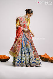 Lehenga for Mehndi