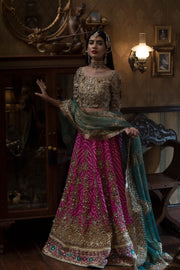 Lehnga Choli Outfit for Wedding By Pakistani Designer 