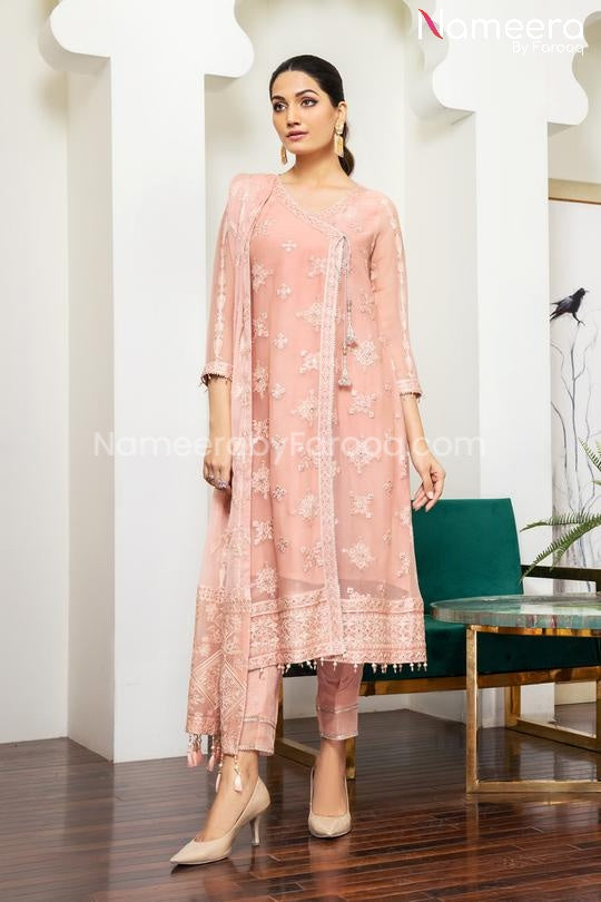 Light Pink Pakistani Dresses
