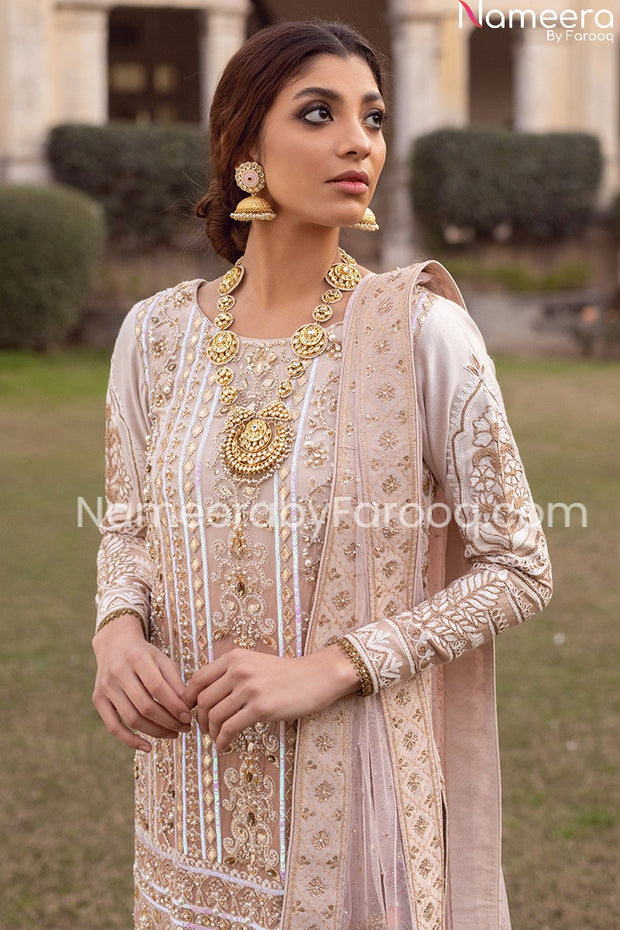 Light Pink Salwar Kameez  2021