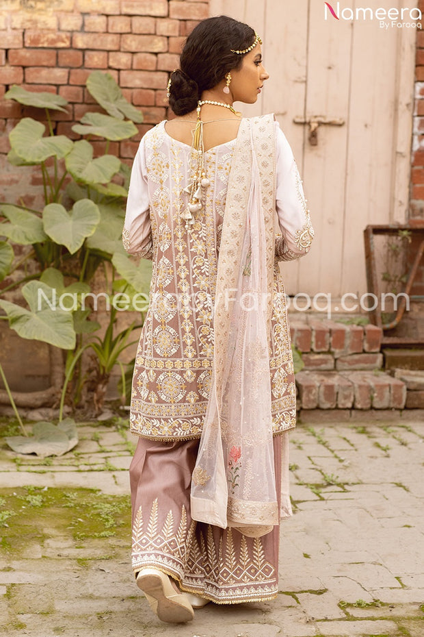 Light Pink Salwar Kameez for wedding party