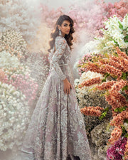Lilac Lehenga Gown