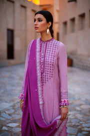 Lilac Salwar Kameez Pakistani Eid Dress in Premium Lawn