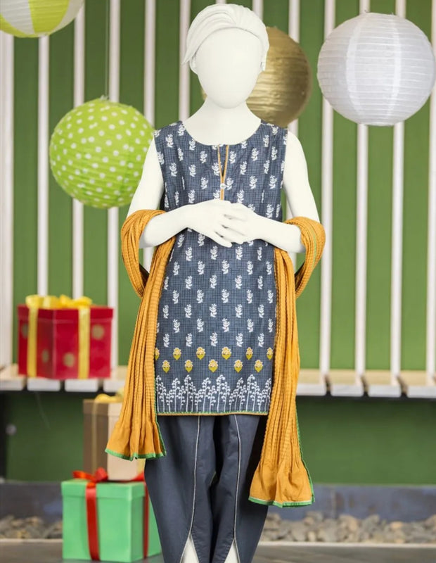 Buy this little girl Eid dress in Pakistan e store Nameera by Farooq