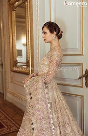 long gown lehnga