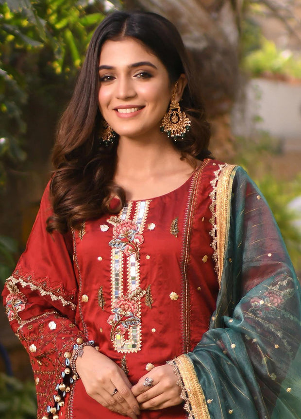 Long Kameez Sharara Suit