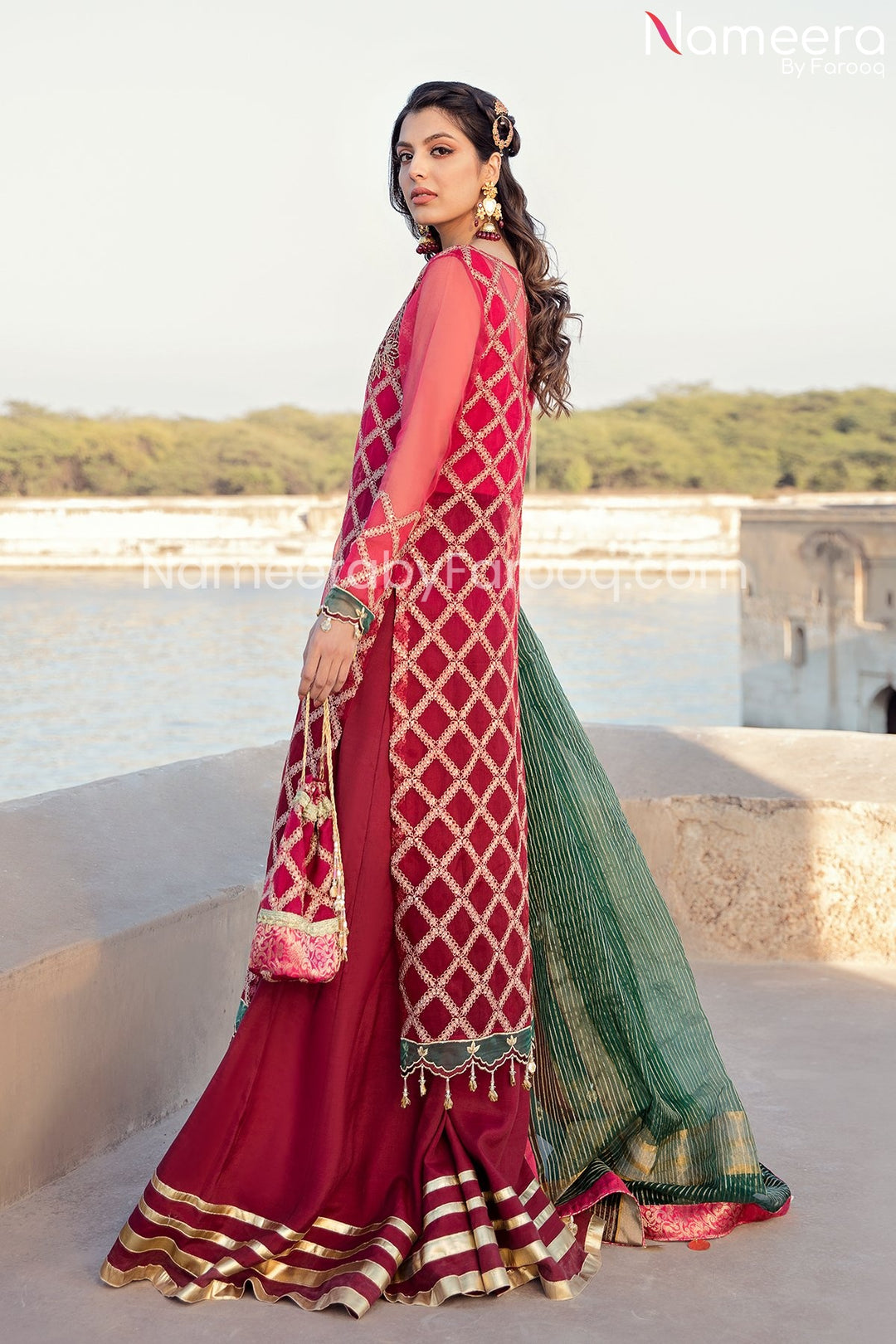 Long Kurti with Plazzo online'