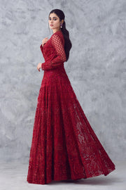 Long Maxi Bridal Maroon Lehenga for Indian Bridal Wear 2022
