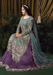 Long Shirt Lehenga Shirt for Pakistani Wedding Dress