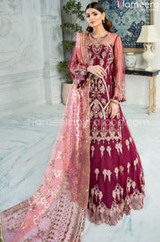 long shirt with lehenga 