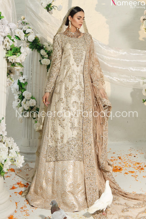 long tail bridal lehenga 