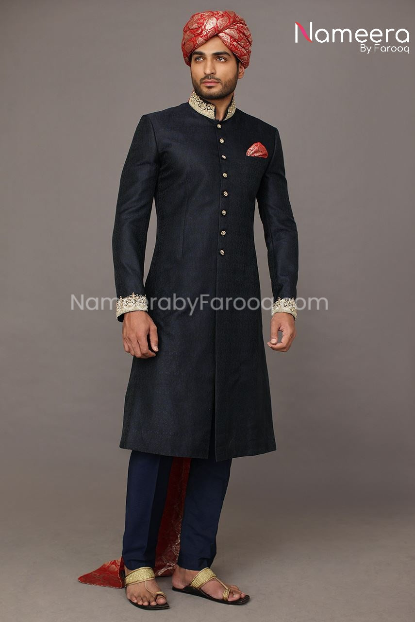 Luxury Designer Men's Sherwani for Weeding 2021