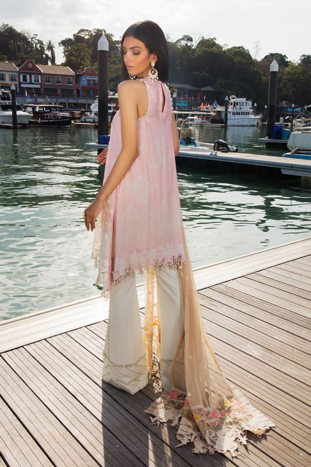 Luxury Lawn Collection By Sana Safinaz Backside View