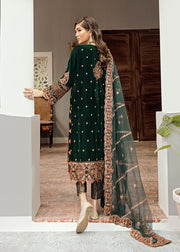 Luxury Pakistani Party Dress with Embroidery 2022