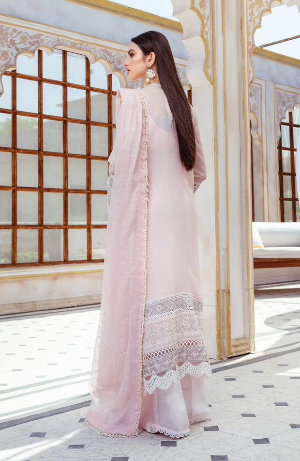 Luxury Pink Salwar Kameez Dupatta Pakistani Dress