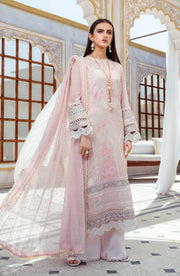 Luxury Pink Salwar Kameez and Dupatta Pakistani Dress