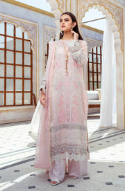 Luxury Pink Salwar Kameez and Dupatta Pakistani Dress Online