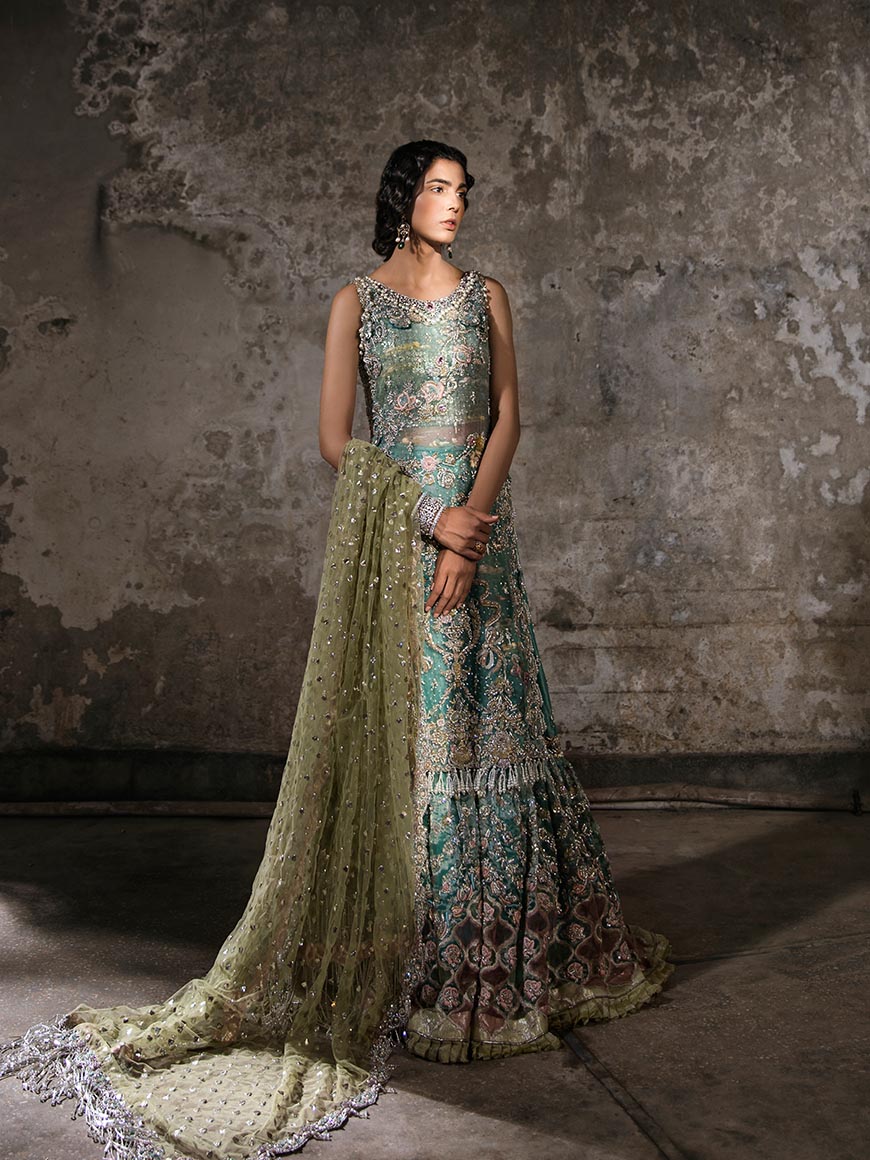 Luxury Wedding Wear for Bridal By Pakistani Designer Overall Look