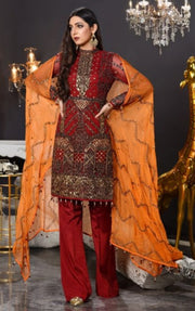 Pretty Chiffon Dresses Pakistani 2019