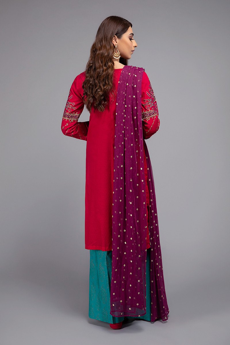Maria B Eid Wear with Embroidery Backside
