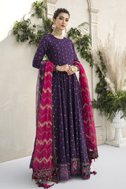 Maria B Festive Frock in Blue Color