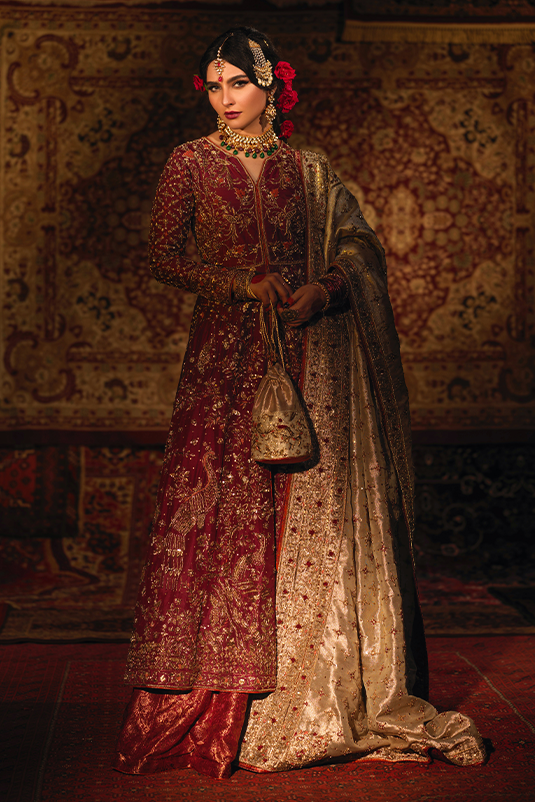 Maroon Lehenga