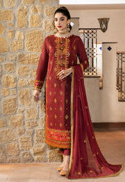 Maroon Pakistani Kameez salwar Suit Classical Embellished Dress