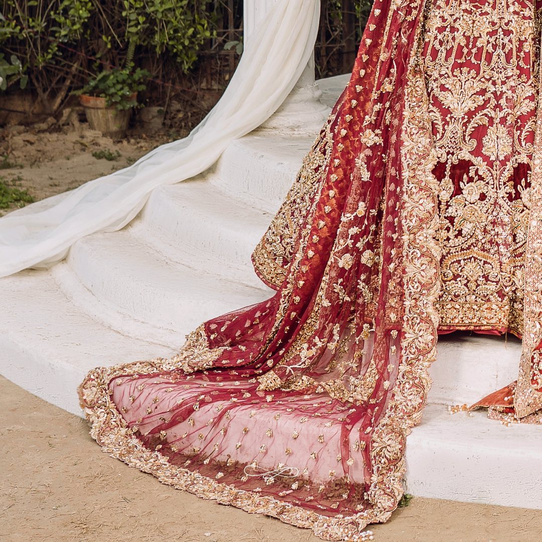 Maroon Red Lehenga Choli