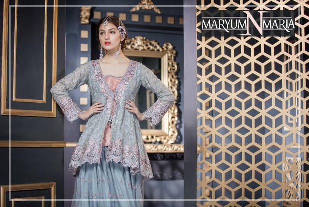 Paplam And Sharara by Maryum N Maira Model# C 1607