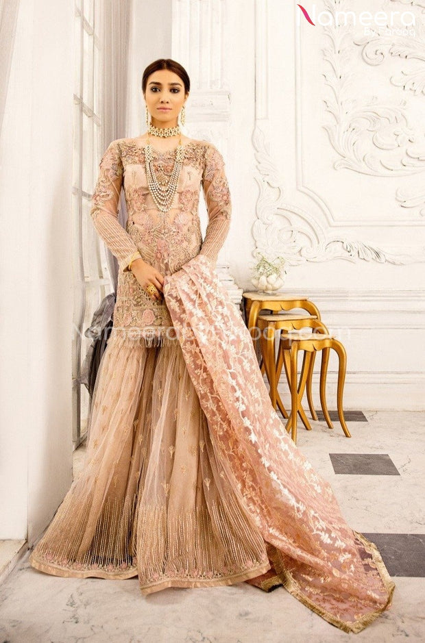 Maryum n Maria Pakistani Gharara